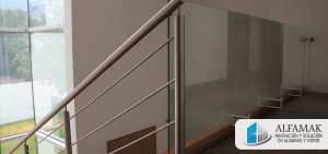 barandal acero inoxidable, barandal vidrio templado